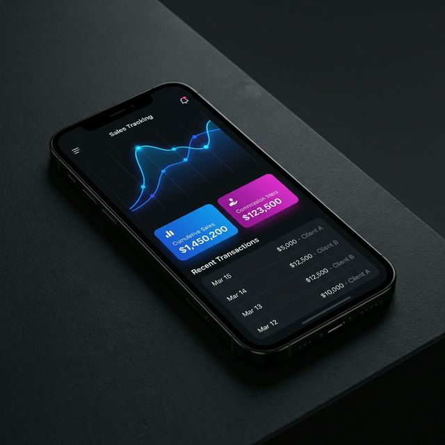 Sales Tracker App